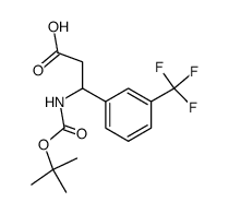 Boc-DL-3-Amino-3-(3-trifluoromethylphenyl)propanoic acid