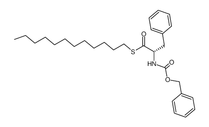 (S)-S-dodecyl 2-(((benzyloxy)carbonyl)amino)-3-phenylpropanethioate