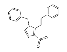 1-benzyl-4-nitro-5-styryl-1H-imidazole