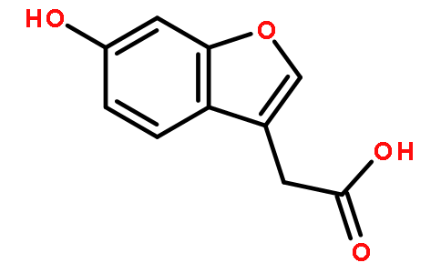 2-(6-羥基-1-苯并呋喃-3-基)乙酸