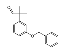 2-methyl-2-(3-phenylmethoxyphenyl)propanal