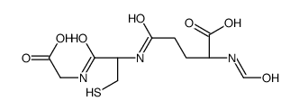 (2S)-5-[[(2R)-1-(carboxymethylamino)-1-oxo-3-sulfanylpropan-2-yl]amino]-2-formamido-5-oxopentanoic acid