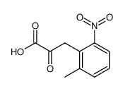 3-(2-methyl-6-nitrophenyl)-2-oxopropanoic acid