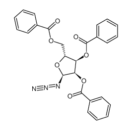 2,3,5-tri-O-benzoyl-α-D-ribofuranosyl azide