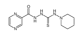 N-(piperidin-1-yl)-2-(pyrazine-2-carbonyl)hydrazine-1-carbothioamide