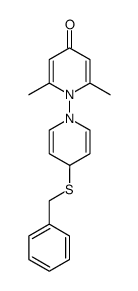 4'-(benzylthio)-2,6-dimethyl-4H,4'H-[1,1'-bipyridin]-4-one