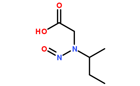 2-[butan-2-yl(nitroso)amino]acetic acid