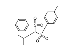 1-methyl-4-[2-methyl-1-(4-methylphenyl)sulfonylpropyl]sulfonylbenzene