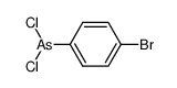 p-bromophenylarsine dichloride