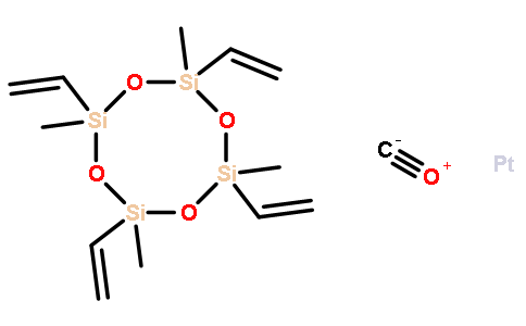 二羰基二氯铂与2,4,6-三乙基-2,4,6-三甲基环三硅氧烷的反应产物