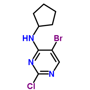 5-溴-2-氯-N-環(huán)戊胺嘧啶-4胺