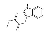 methyl 3-(1H-indol-3-yl)-2-oxopropanoate