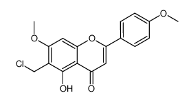 6-chloromethyl-5-hydroxy-7-methoxy-2-(4-methoxy-phenyl)-chromen-4-one