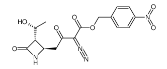 (3S,4R)-3-[(R)-1-hydroxyethyl)-4-[3-(4-nitrobenzyl)oxycarbonyl-2-oxo-3-diazopropyl]azetidin-2-one