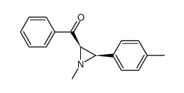 ((2R,3R)-1-methyl-3-(p-tolyl)aziridin-2-yl)(phenyl)methanone