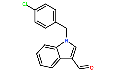 1-(4-氯苯甲基)-1H-吲哚-3-甲醛