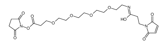 O-[N-(3-马来酰亚胺丙酰)氨基乙基]-O′-[3-(N-琥珀酰亚氨氧基)-3-氧代丙基]三甘醇