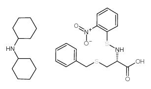N-(2-硝基苯亚磺酰基)-S-苯甲基-L-半胱氨酸双环己基铵盐(7675-65-2)