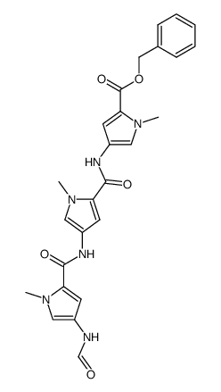 Benzyl 4-[[[4-[[[4-(Formylamino)-1-methylpyrrol-2-yl]carbonyl]amino]-1-methylpyrrol-2-yl]carbonyl]amino]-1-methylpyrrole-2-carboxylate