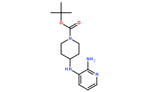 tert-Butyl 4-((2-aminopyridin-3-yl)amino)piperidine-1-carboxylate