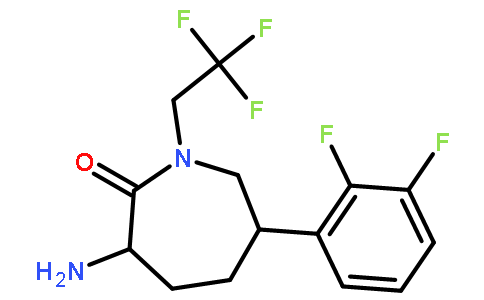 (3R,6s)-3-氨基-6-(2,3-二氟苯基)-1-(2,2,2-三氟乙基)氮杂环庚烷-2-酮