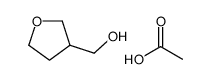 acetic acid,oxolan-3-ylmethanol