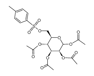 acetyl 2,3,4-tri-O-acetyl-6-O-tosyl-α/β-D-mannopyranose