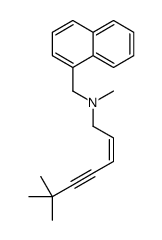 N-甲基-N-(1-萘甲基)-6,6-三甲基-2(Z)-烯-4-炔-1-己胺