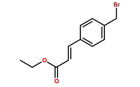 (E)-3-[p-Bromomethylphenyl]acrylic acid ethyl ester