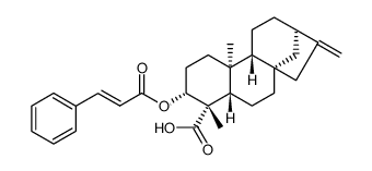 对映-3beta-肉桂酰氧基贝壳杉-16-烯-19对照品(标准品) | 79406-10-3