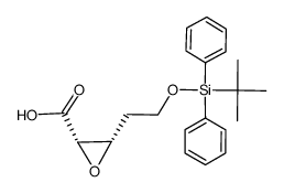 (2S,3S)-3-(2-((tert-butyldiphenylsilyl)oxy)ethyl)oxirane-2-carboxylic acid
