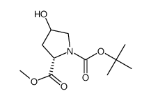 (2S)-methyl 1-(tert-butoxycarbonyl)-4-hydroxypyrrolidine-2-carboxylate