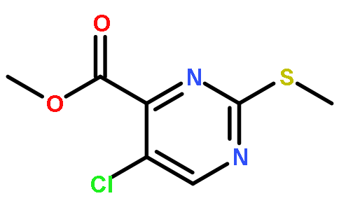 5-氯-2-(甲基硫代)嘧啶-4-羧酸甲酯