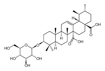 3-O-beta-D-葡糖苷鸡纳酸对照品(标准品) | 79955-41-2