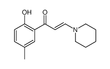 1-(2-hydroxy-5-methylphenyl)-3-piperidin-1-ylprop-2-en-1-one