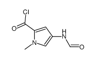 1-methyl-4-formylamino-2-pyrrolecarbonyl chloride