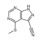 4-methylsulfanyl-2H-pyrazolo[3,4-d]pyrimidine-3-carbonitrile