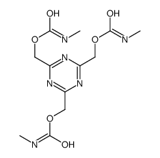 [4,6-bis(methylcarbamoyloxymethyl)-1,3,5-triazin-2-yl]methyl N-methylcarbamate