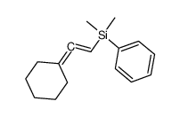 (2-cyclohexylidenevinyl)dimethyl(phenyl)silane