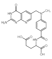 2-[[4-[(2-amino-4-oxo-1H-pyrido[2,3-d]pyrimidin-6-yl)methyl-methylamino]benzoyl]amino]pentanedioic acid
