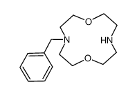 4-benzyl-1,7-dioxa-4,10-diazacyclododecane