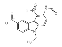 N-(9-ethyl-4,6-dinitrocarbazol-3-yl)formamide