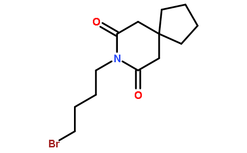 8-(4-溴丁基)-8-氮杂螺[4.5]癸烷-7,9-二酮