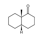 (+/-)-rac-cis-1,2,3,4,4a,6,7,5,8,8a-decahydro-8a-methylnaphthalen-1-one