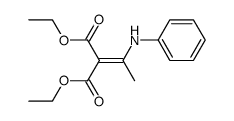 diethyl 2-(1-(phenylamino)ethylidene)malonate