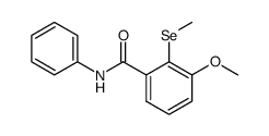 3-methoxy-2-(methylselanyl)-N-phenylbenzamide