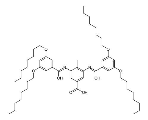 3,5-bis[(3,5-dioctoxybenzoyl)amino]-4-methylbenzoic acid