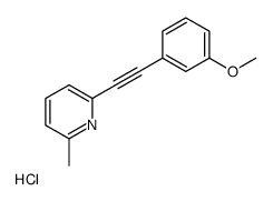 2-((3-甲氧基苯基)炔基)-6-甲基吡啶盐酸盐
