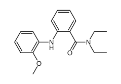 N,N-diethyl-2-((2-methoxyphenyl)amino)benzamide