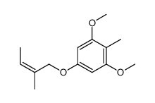 1,3-dimethoxy-2-methyl-5-(2-methylbut-2-enoxy)benzene